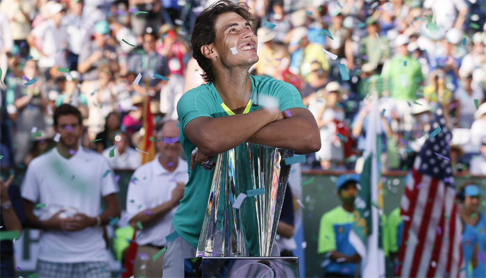 Indian Wells: Nadal domine Del Potro pour cimenter son retour